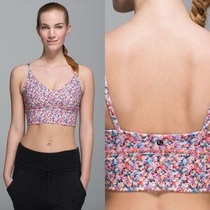 Lululemon Solo Bra *Luon-Prism Petal Multi